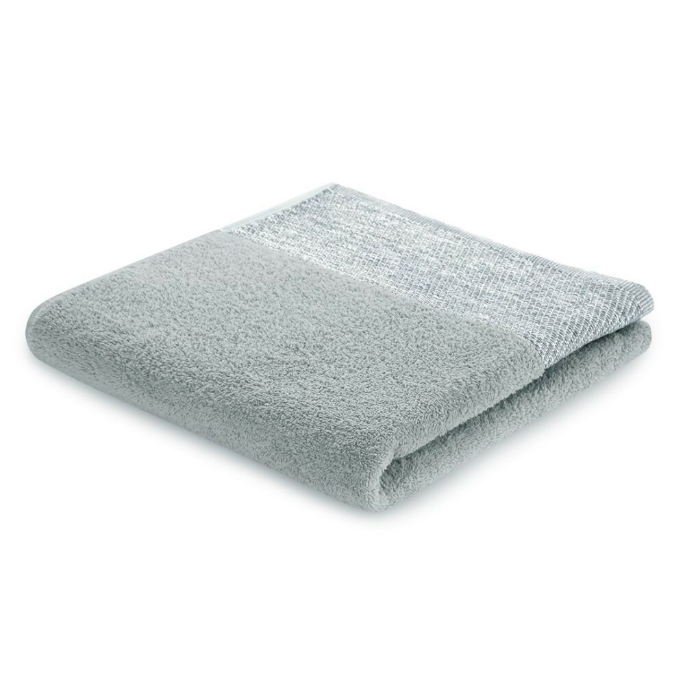 Bavlněný ručník AmeliaHome Aria světle šedý