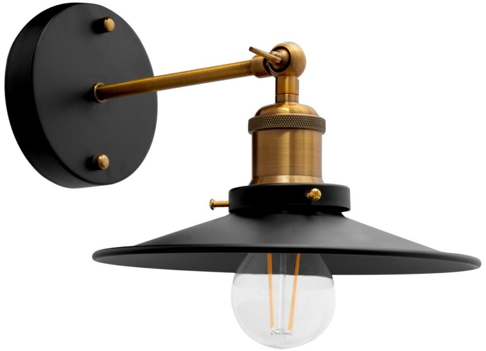 TooLight Nástěnná lampa PORTO KINKIET BLACK