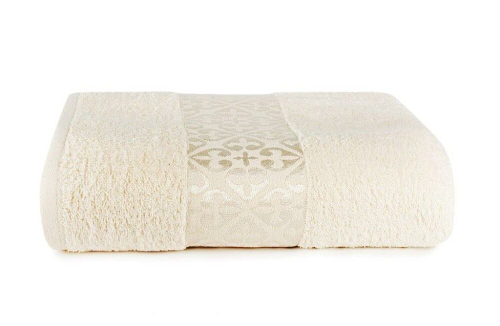 Faro Bavlněný ručník Platon 100x150 cm krémový