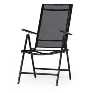 Hector Skládací zahradní židle Dizu tmavě šedá