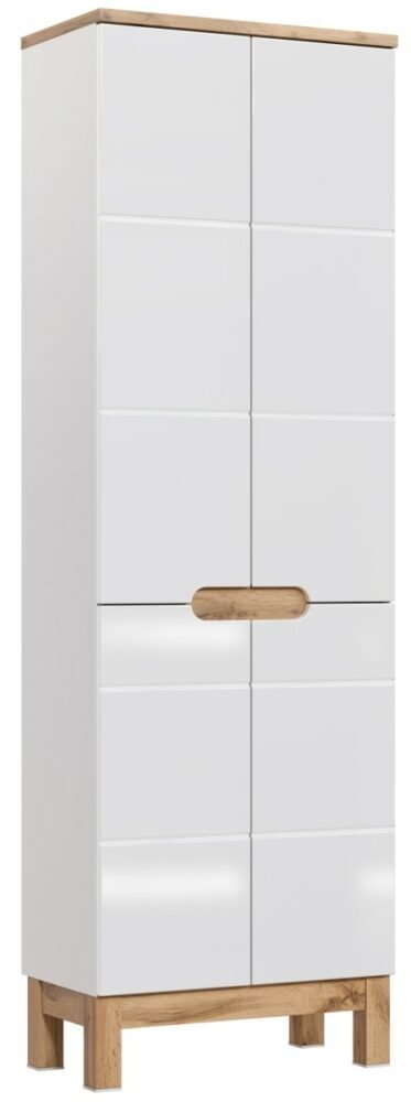 Comad Koupelnová skříňka Bali 805 4D bílá/dub votan