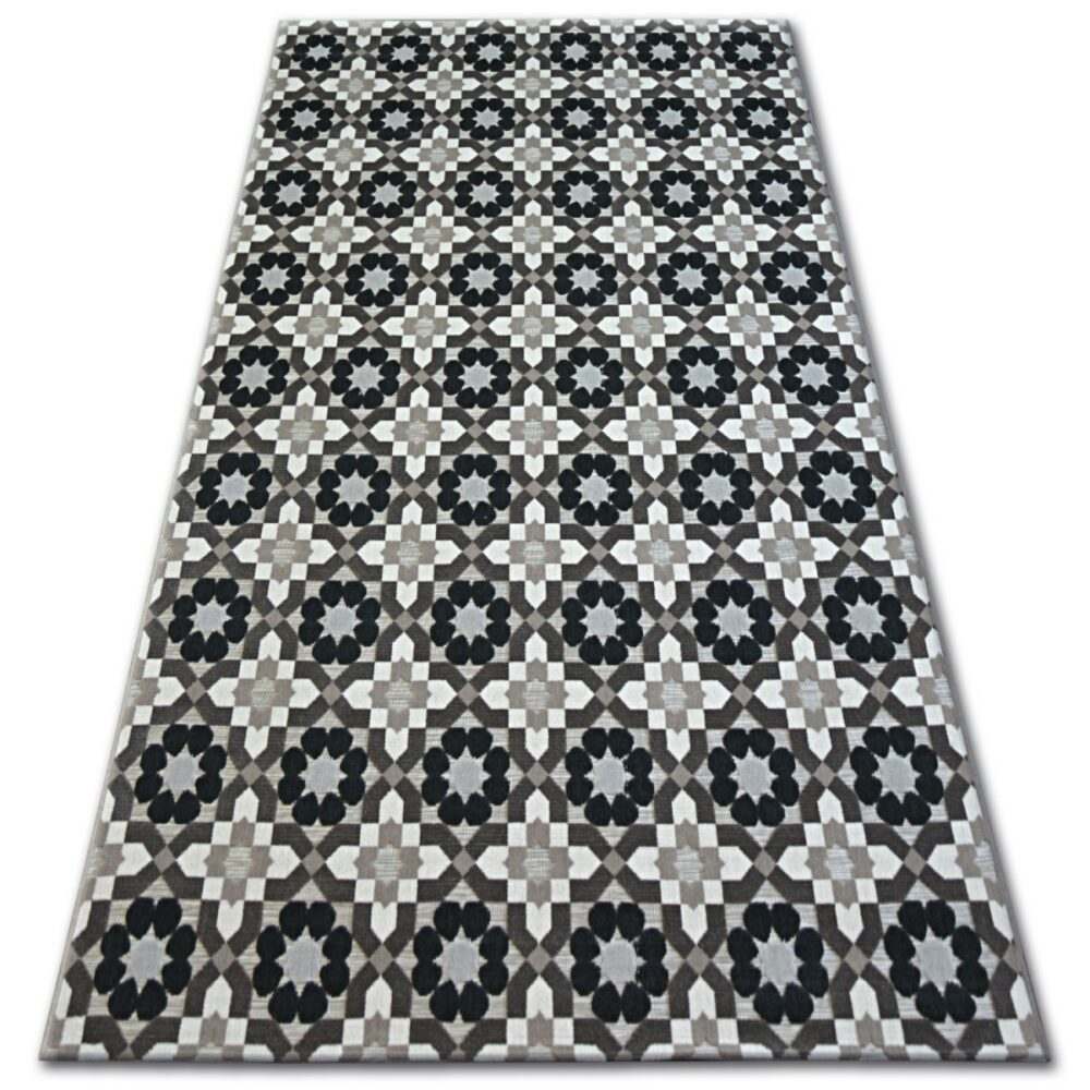 Dywany Lusczow Kusový koberec LISBOA 27206/875 květiny hnědý