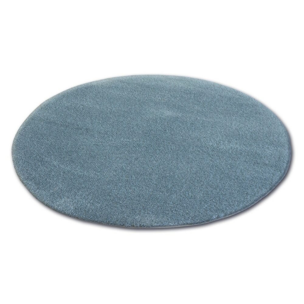 Dywany Lusczow Kulatý koberec SHAGGY MICRO šedý