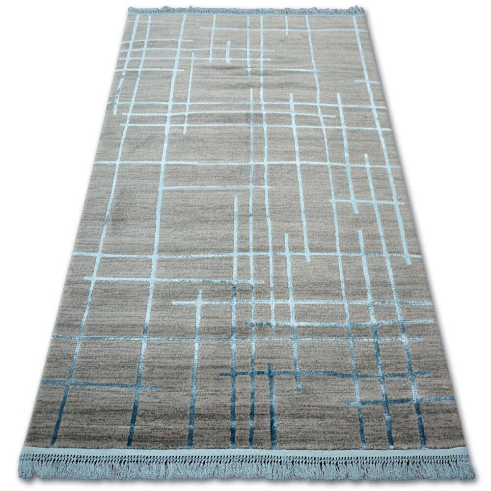 Dywany Lusczow Kusový koberec MANYAS Herro šedo-modrý