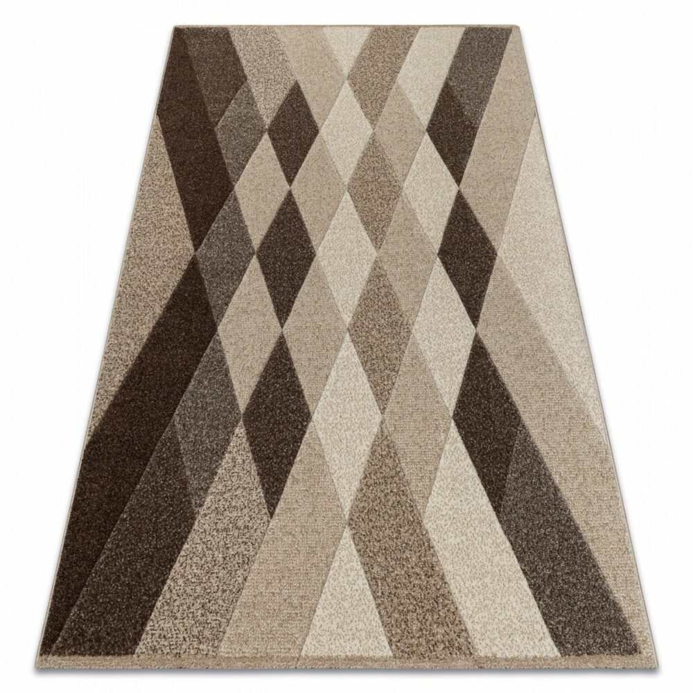 Dywany Lusczow Kusový koberec FEEL DIAMANT béžový
