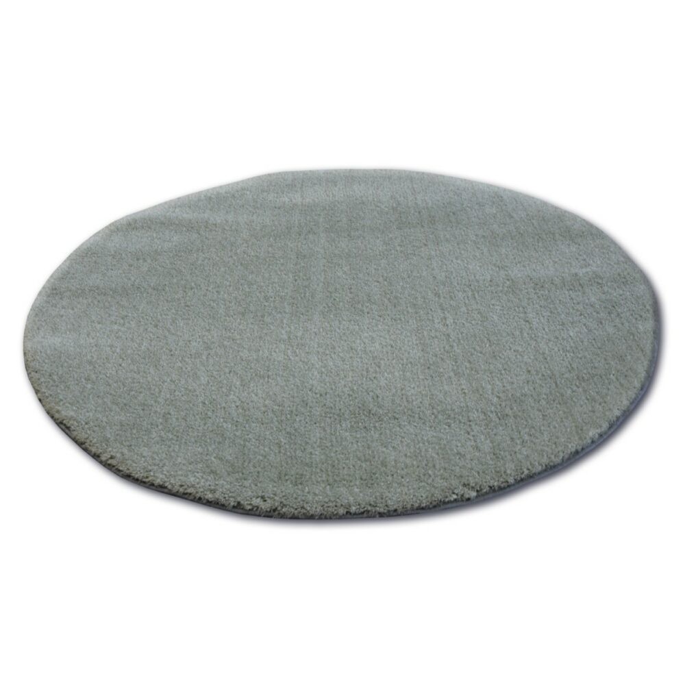 Dywany Lusczow Kulatý koberec SHAGGY MICRO zelený