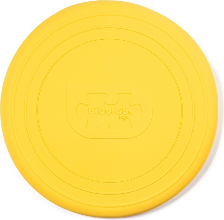 Bigjigs Toys Frisbee YELLOW žluté