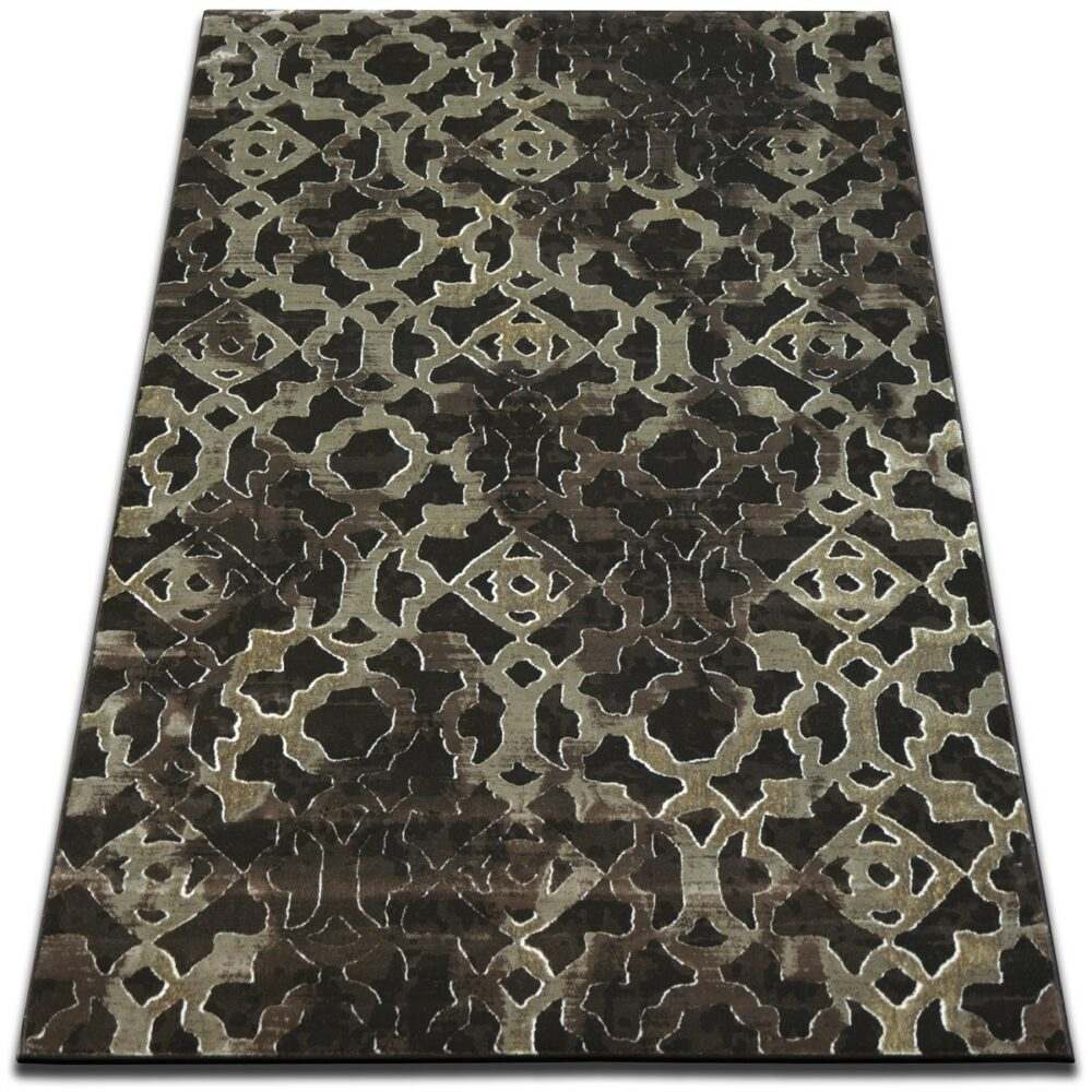 Dywany Lusczow Kusový koberec VOGUE 454 hnědý