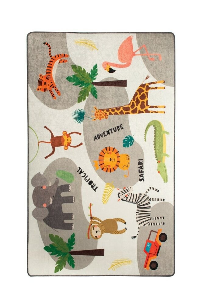 Conceptum Hypnose Dětský koberec Safari 140x190 cm vícebarevný