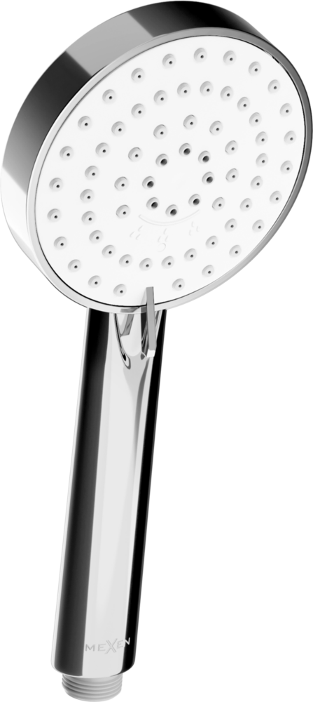 Ruční sprcha 3-funkční MEXEN R-75 chrom/bílá