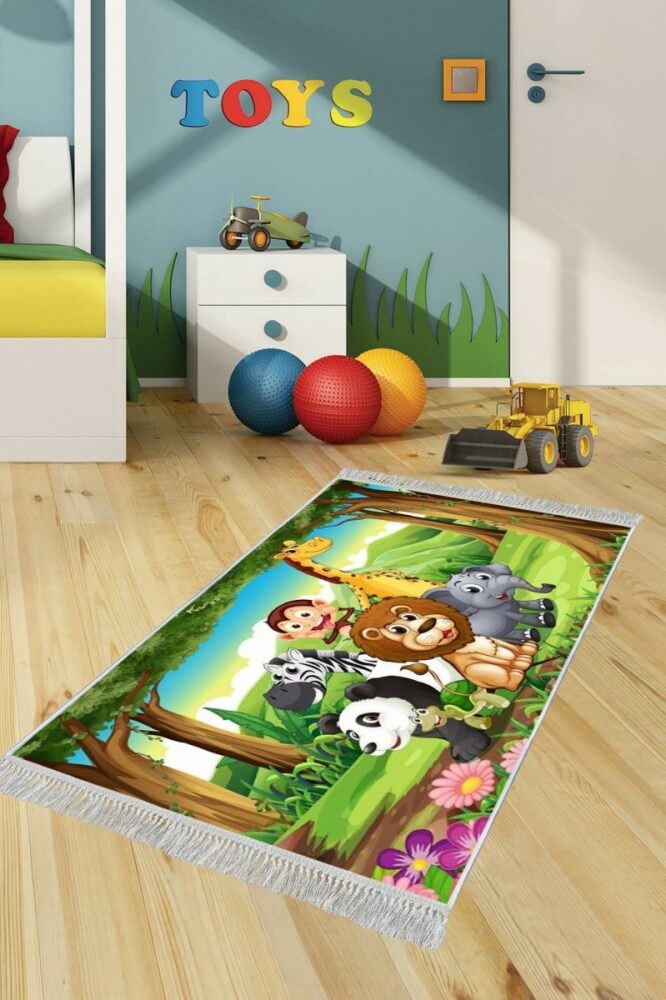 Conceptum Hypnose Dětský koberec Animals 80x120 cm vícebarevný
