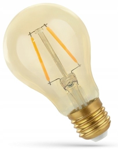 Spectrum LED LED žárovka Edison E-27 230V 2W LED teplá bílá