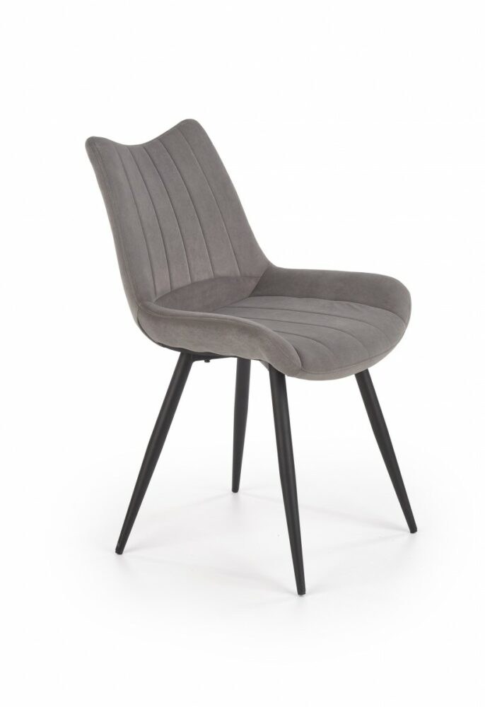 HALMAR Designová židle Minna šedá