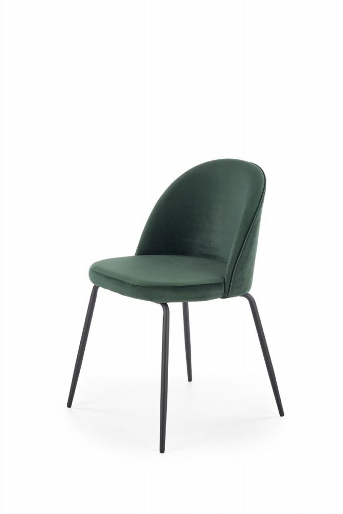 HALMAR Designová židle Zyonne tmavě zelená