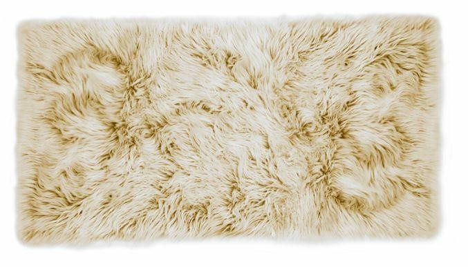 Kontrast Kusový koberec s vysokým vlasem OMBRE 120 x 160 cm - hořčicový