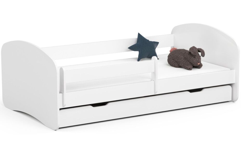 Ak furniture Dětská postel SMILE 180x90 bílá