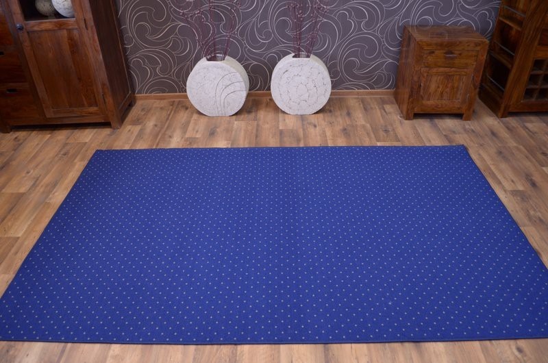 Dywany Lusczow Kusový koberec AKTUA Mateio modrý
