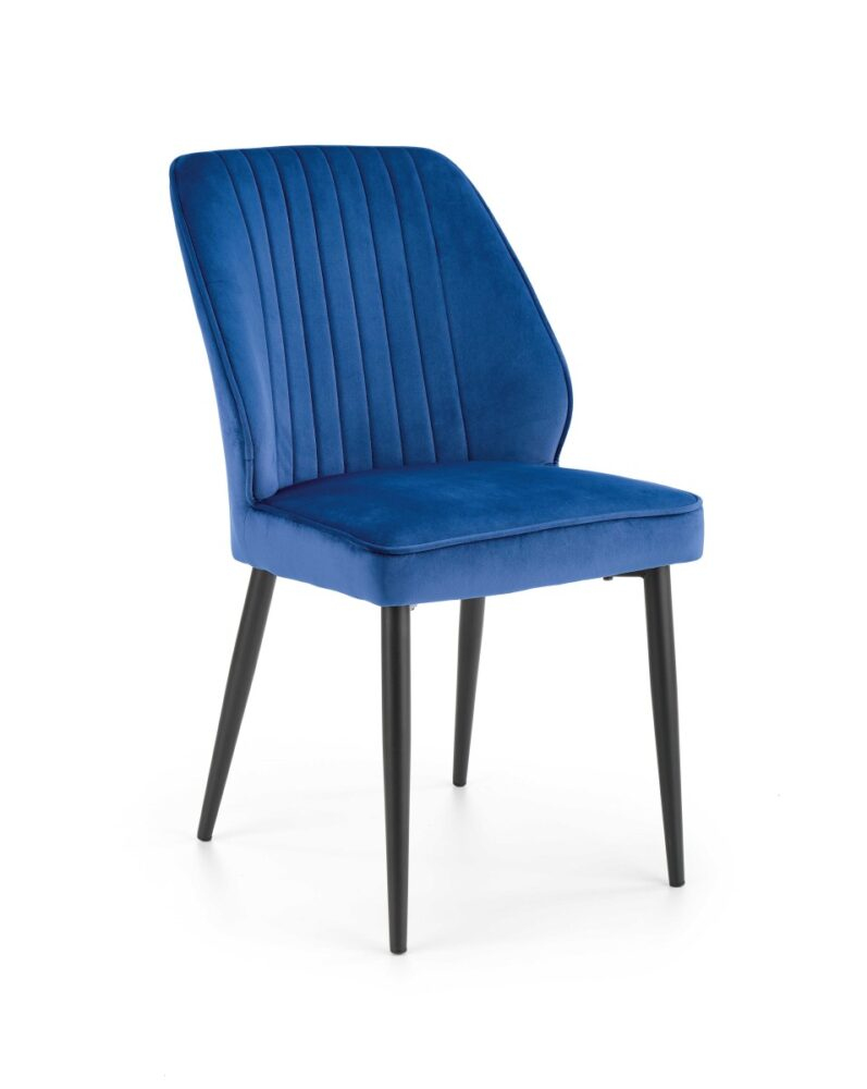 HALMAR Jídelní židle K432 tmavě modrá