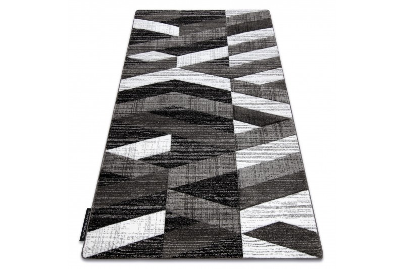 Dywany Lusczow Kusový koberec ALTER Bax pruhy šedý