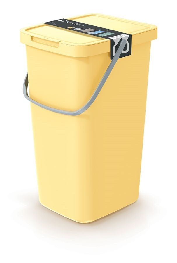 Prosperplast Odpadkový koš SELECT 25 l světle žlutý