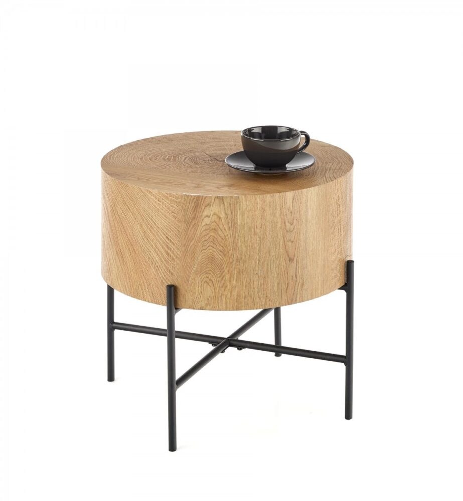 HALMAR Odkládací stolek BROOKLYN přírodní dub