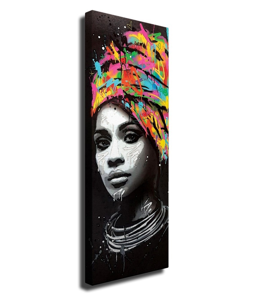 Wallity Obraz na plátně Beautiful woman PC263 30x80 cm