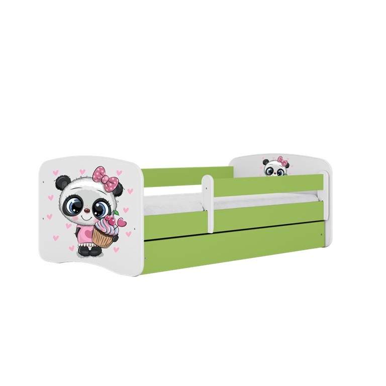 Kocot kids Dětská postel Babydreams panda zelená