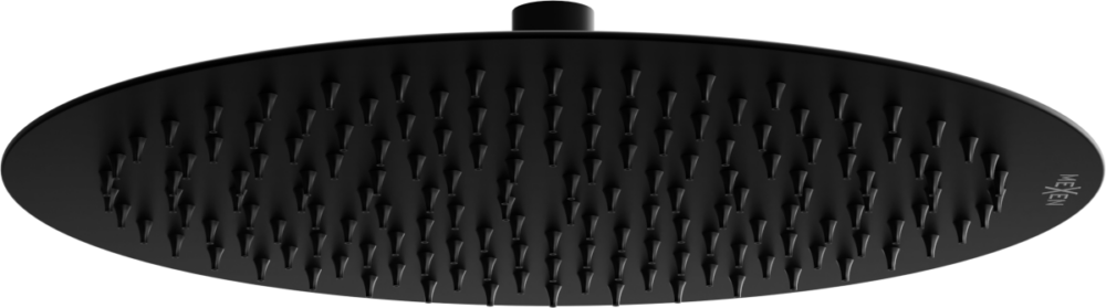 Sprchová hlavice MEXEN SLIM CIRCLE 30 cm černá