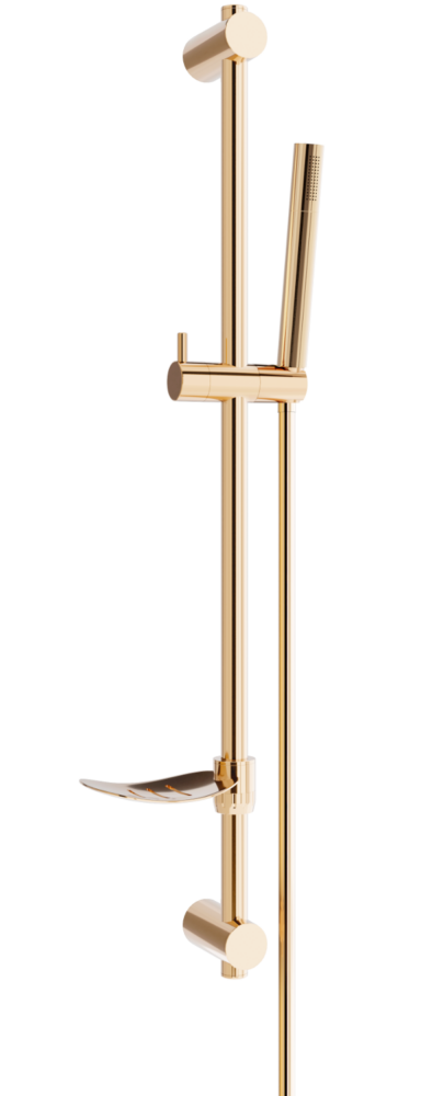 Posuvný sprchový set MEXEN DF70 růžově zlatý
