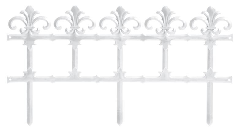 Prosperplast Plůtek zahradní Fence ART bílý 372cm