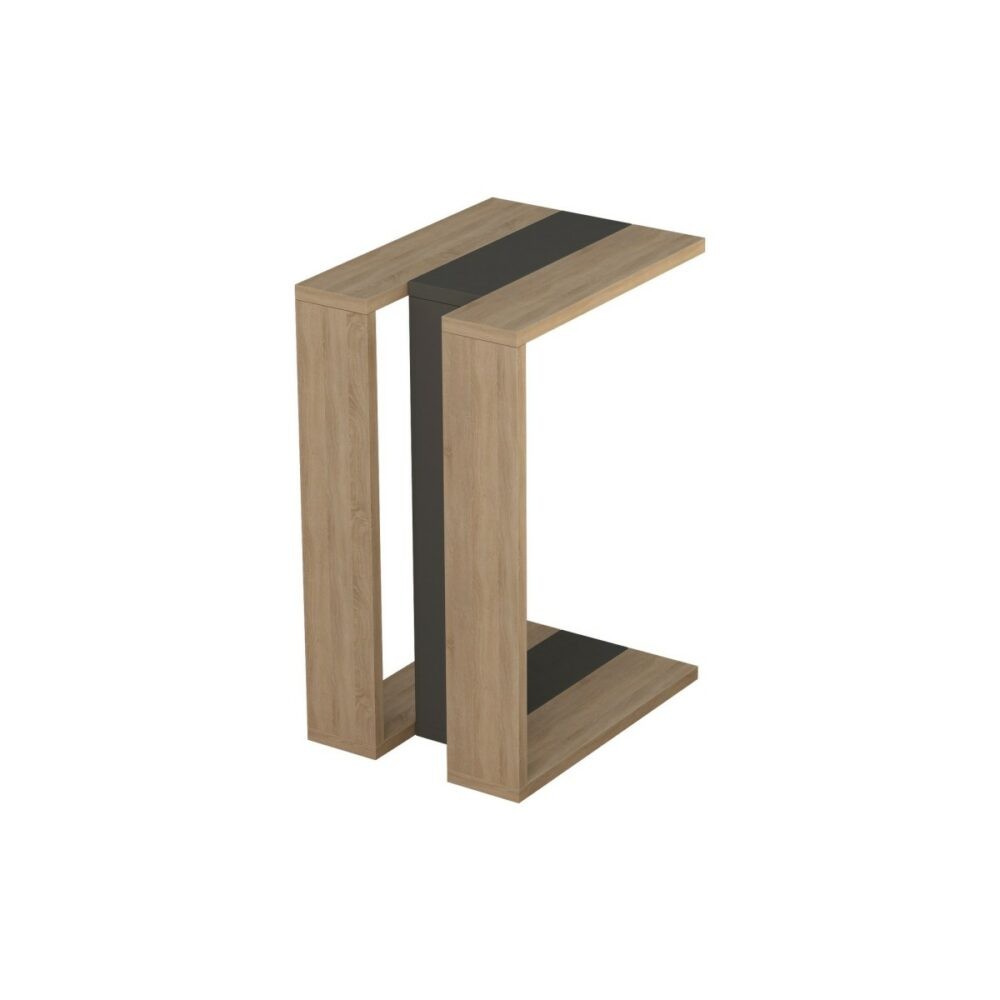 Kalune Design Odkládací stolek Muju hnědý