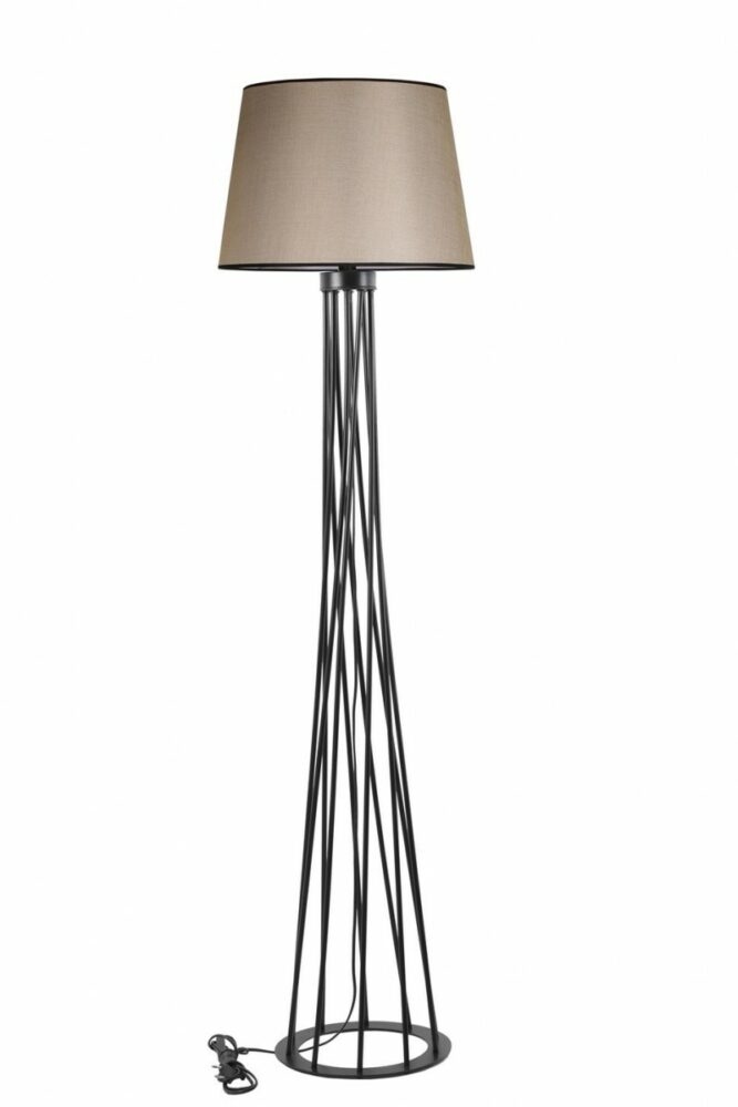 Opviq Stojací lampa Havin 165 cm béžová