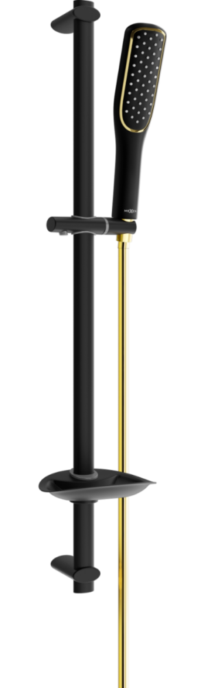 Posuvný sprchový set MEXEN DB49 černý/zlatý