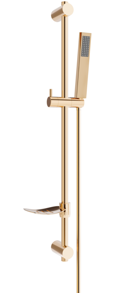 Posuvný sprchový set MEXEN DF00 zlatý
