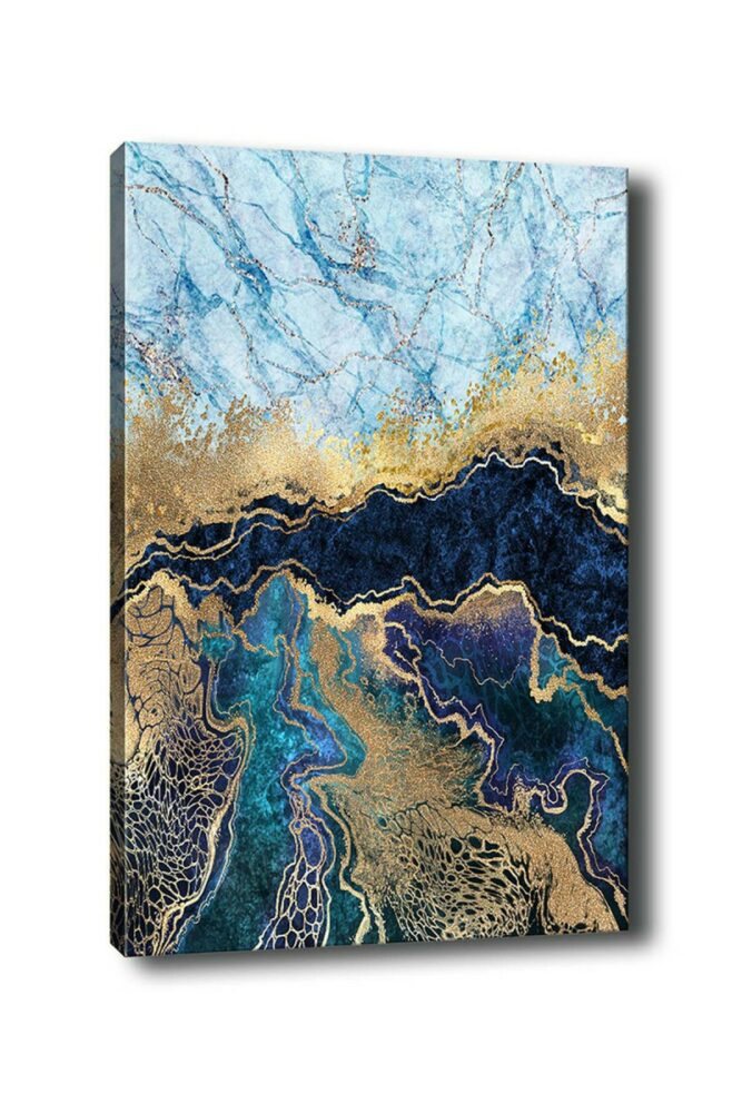 Wallity Obraz na plátně Marble river 50x70 cm