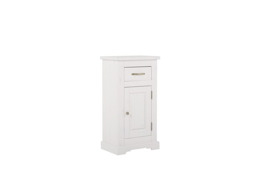Comad Koupelnová skříňka nízká Romantic 810 1D bílá borovice
