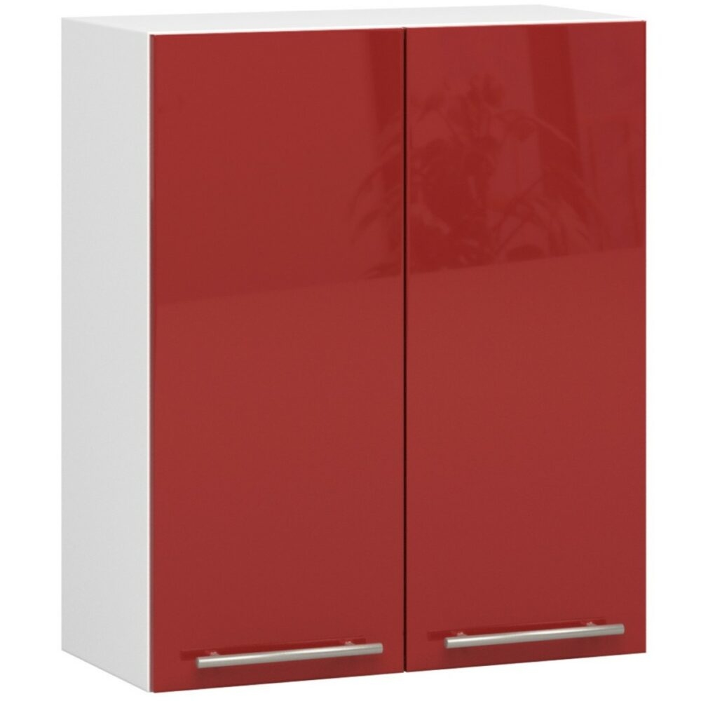 Ak furniture Závěsná kuchyňská skříňka Olivie W 60 cm bílo-červená