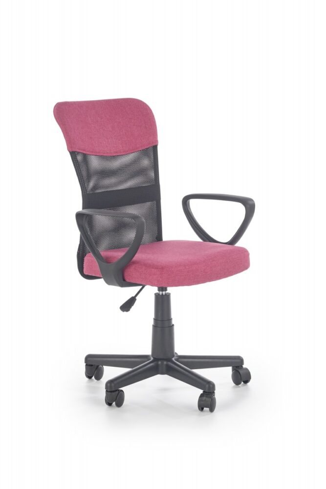 HALMAR Studentská židle Timo růžová