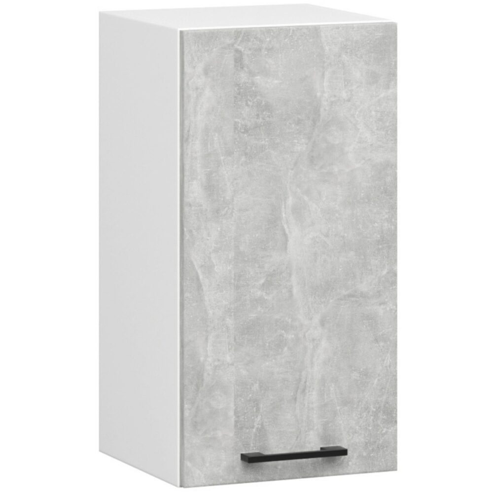 Ak furniture Kuchyňská závěsná skříňka Olivie W 40 cm bílá/beton
