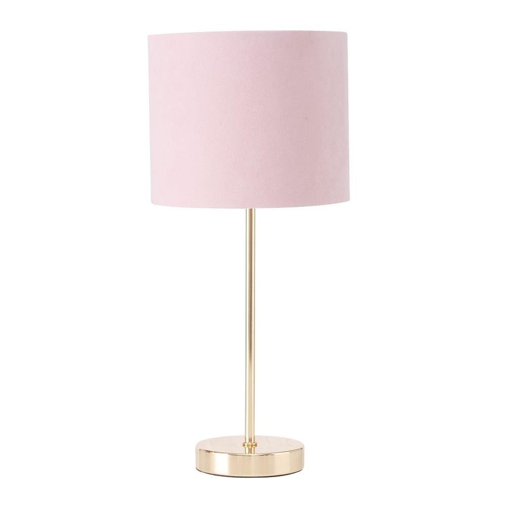 DekorStyle Stolní lampa Lorie růžová