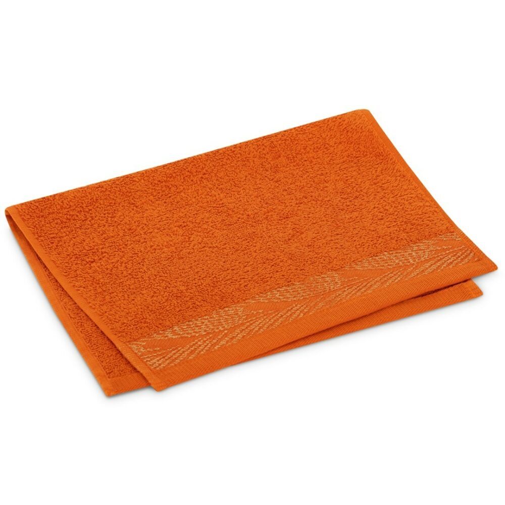 AmeliaHome Ručník ALLIUM klasický styl 30x50 cm oranžový