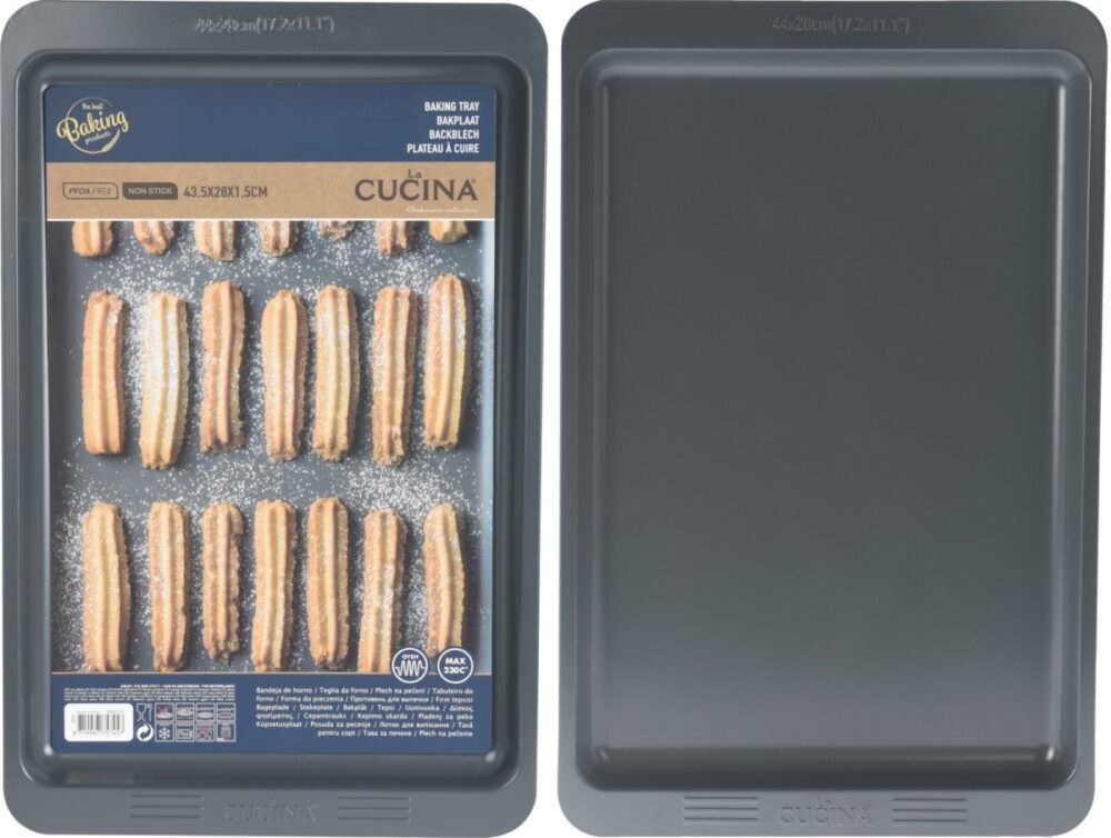Mondex Plech na pečení Cucina 44 x 28 x 1