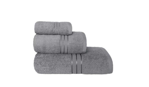 Faro Bavlněný ručník Rondo 70x140 cm šedý
