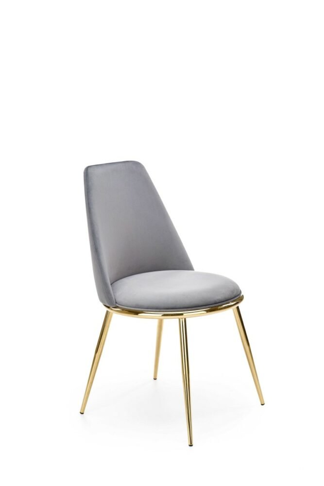 HALMAR Designová židle GLAMOUR K460 šedá