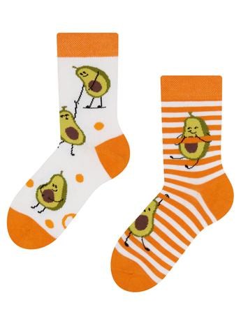 DEDOLES Dětské veselé ponožky vtipné avokádo 27-30