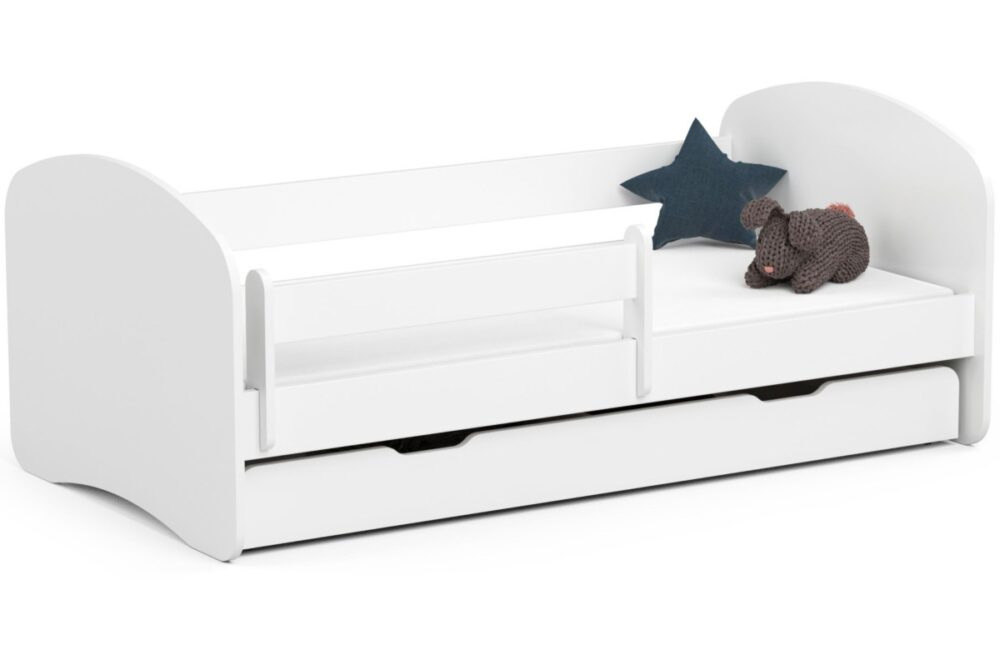 Ak furniture Dětská postel SMILE 160x80 cm bílá
