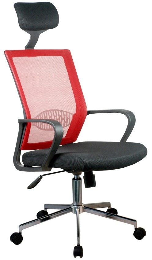 Ak furniture Kancelářská židle OCF-9 červená