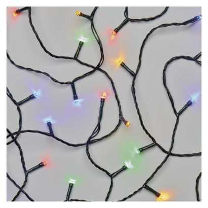 EMOS LED vánoční řetěz Steny s časovačem 12 m barevný