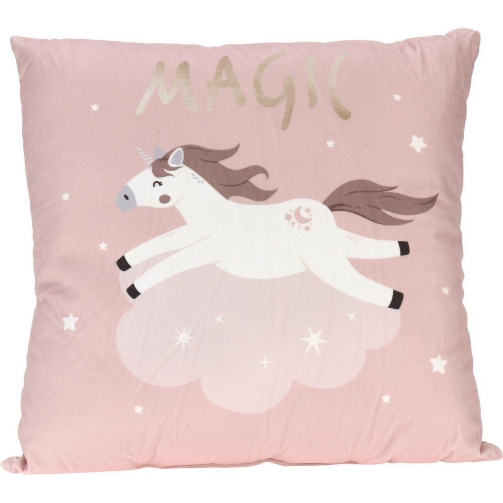 Dětský polštář Unicorn dream růžová